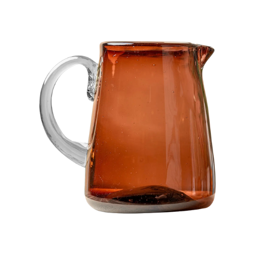 Handblown Glass Pitcher