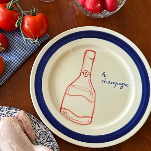 Handmade Bistro Plate – Set of 4