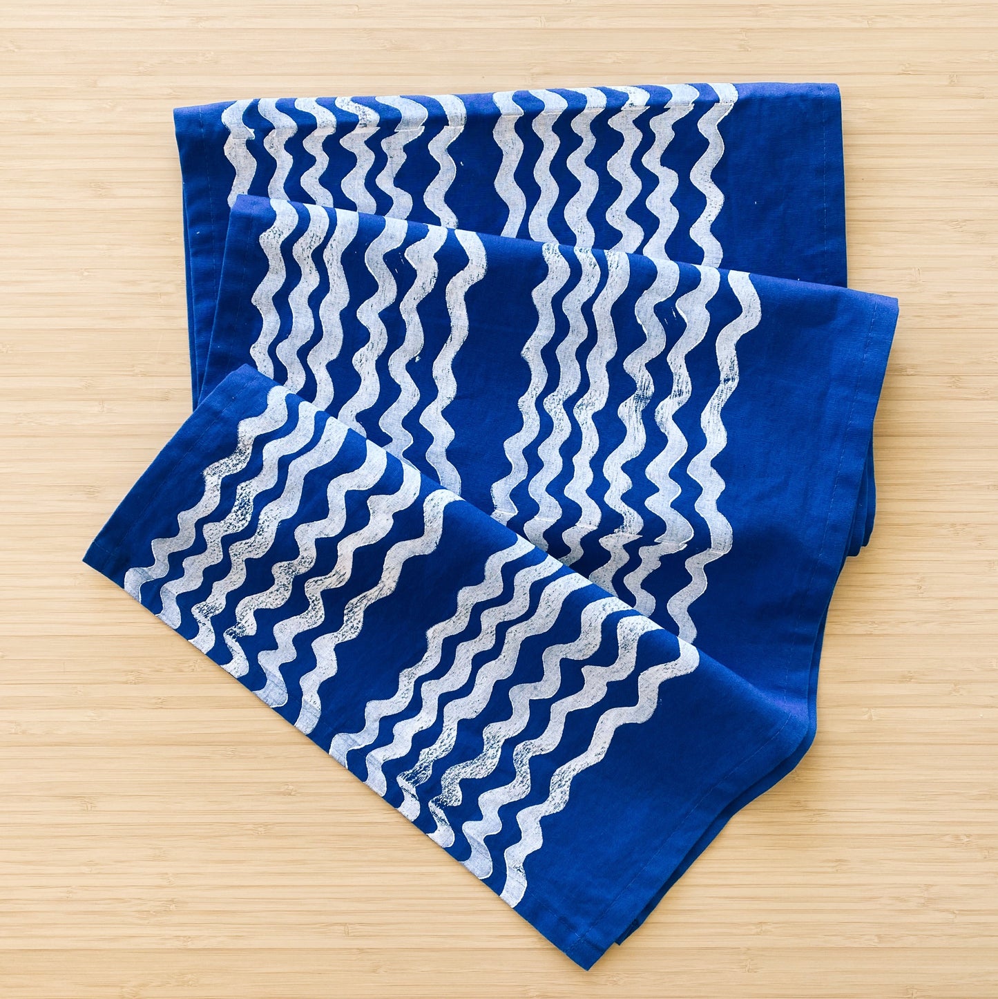 Big Waves Table Runner
