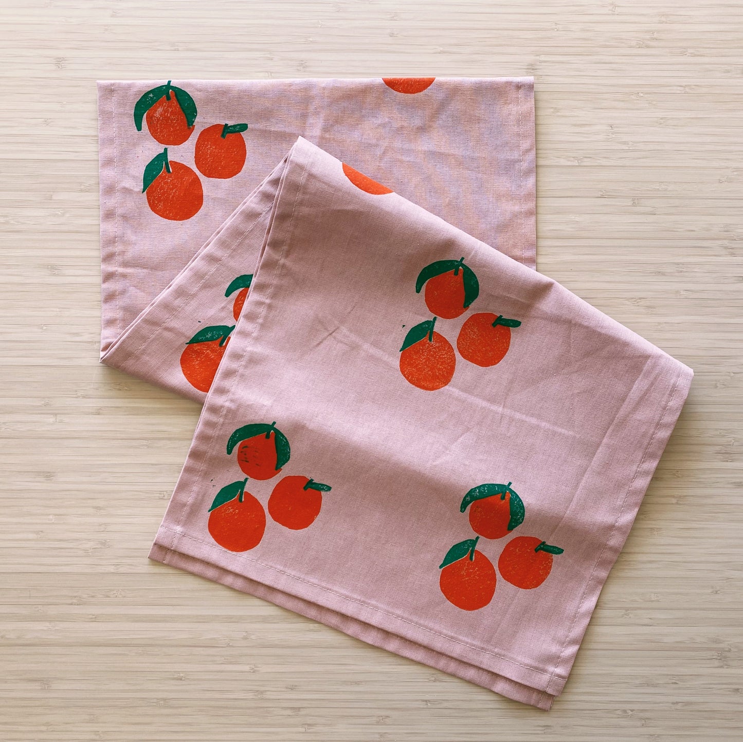 Blush Tangerines Table Runner