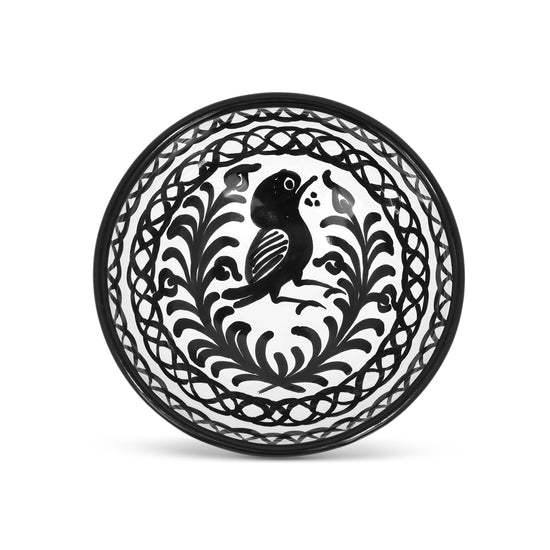 Small bowl with hand painted designs