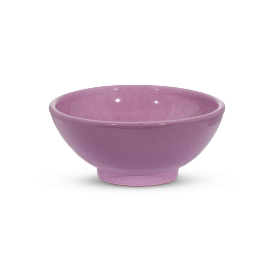 Small bowl with lilac glaze