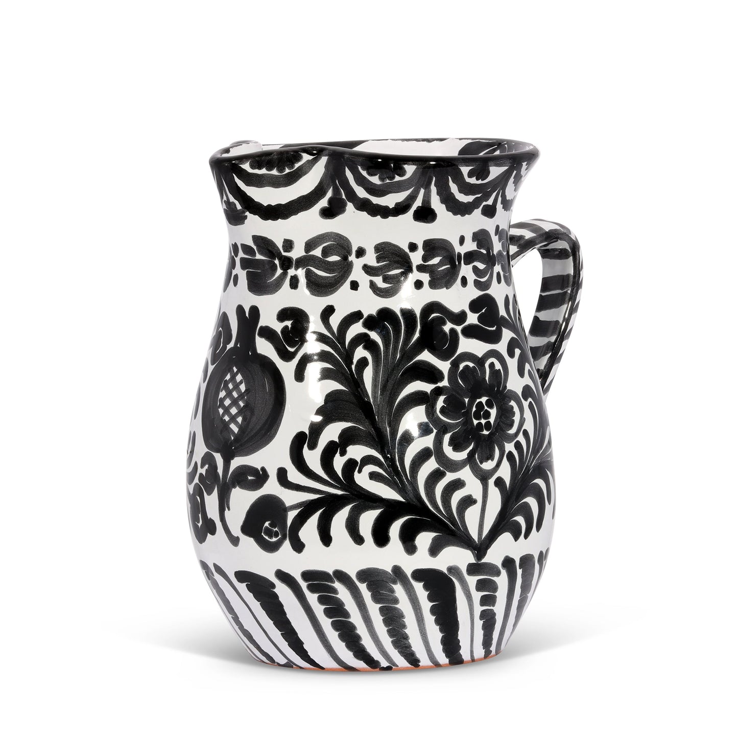 Medium Pitcher | Black & White