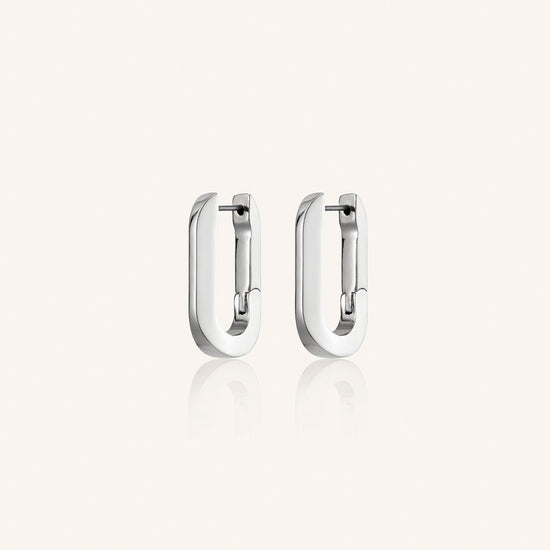U-Link Earring - Silver O/S