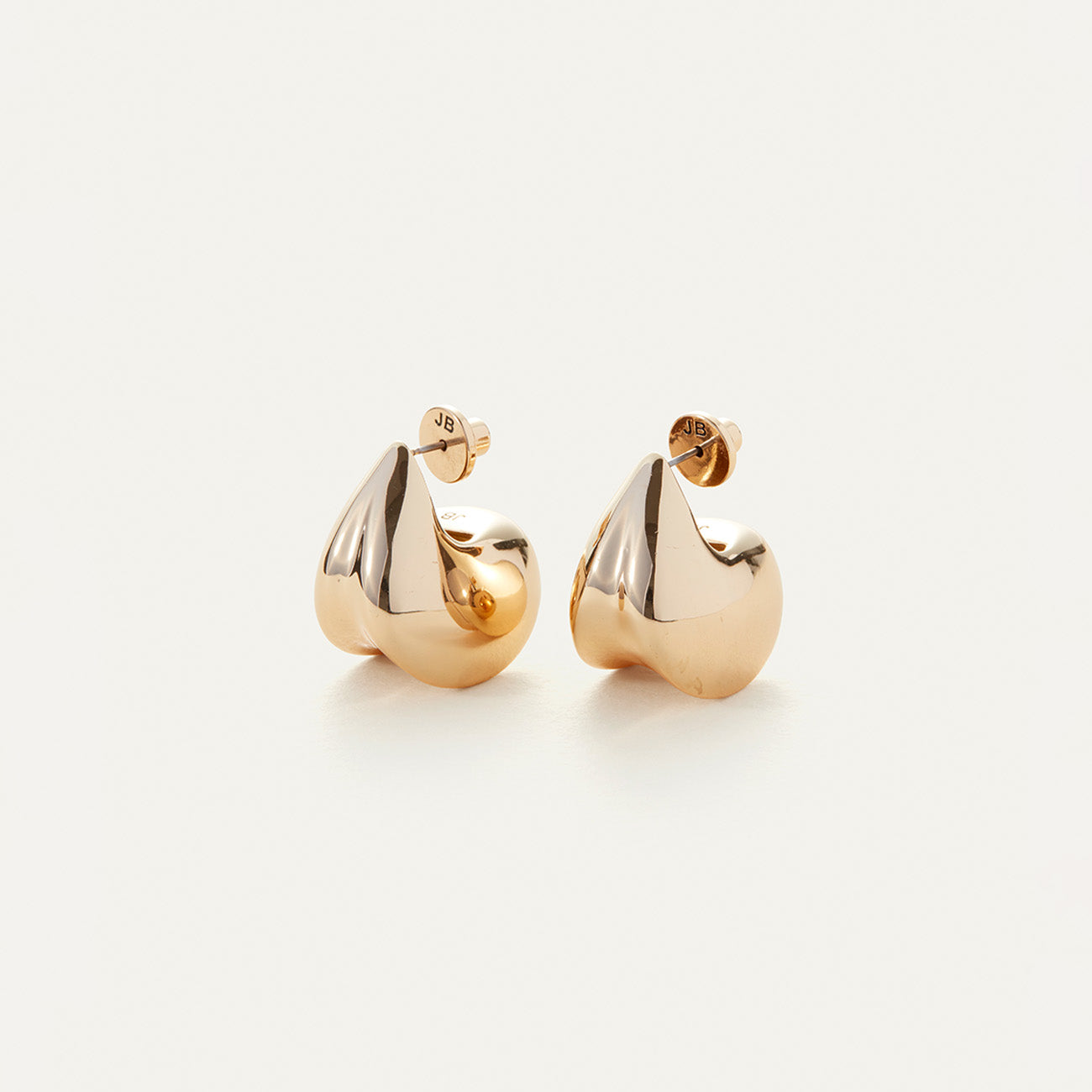 Nouveaux Puff Earrings - Gold O/S