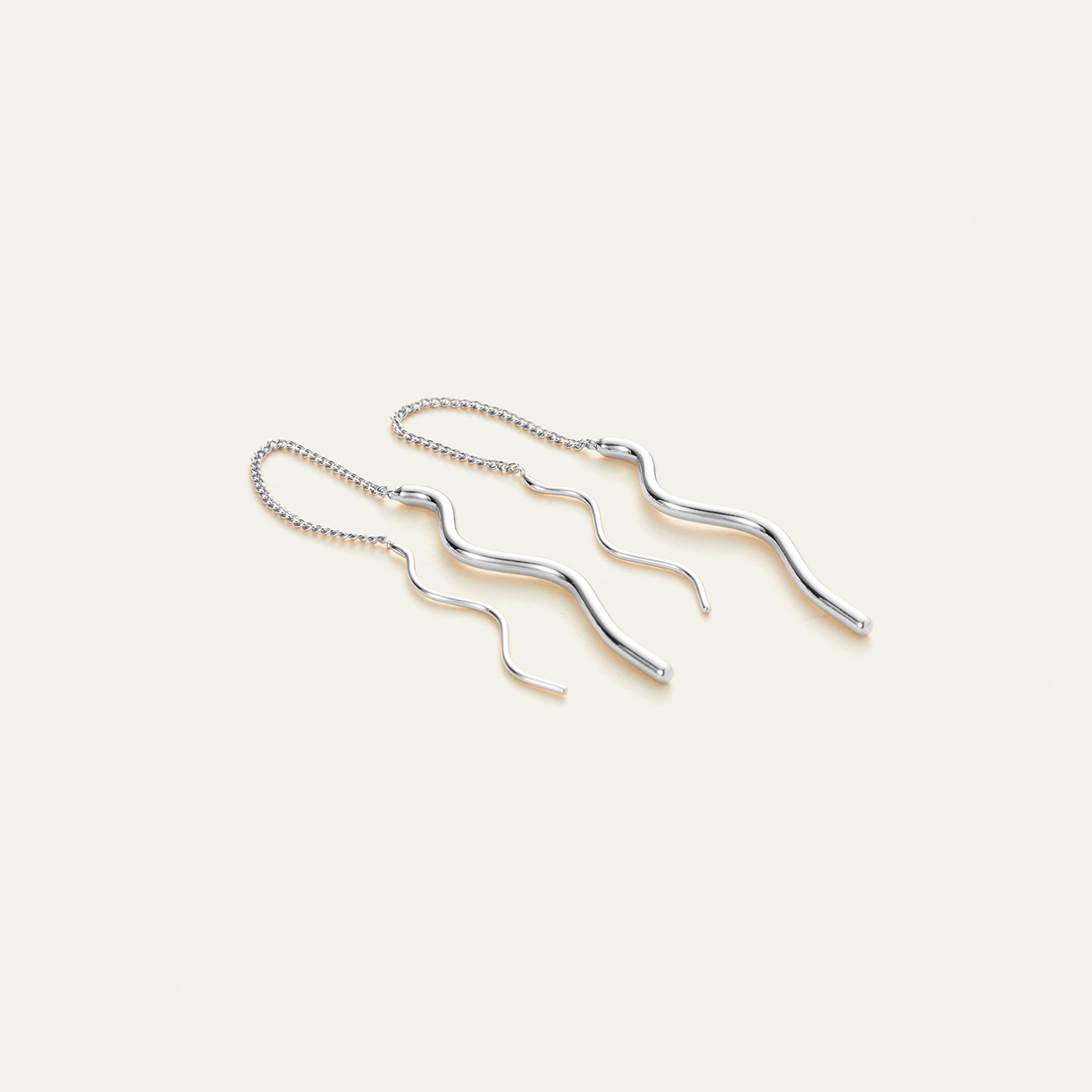 Squiggle Threaders - Silver