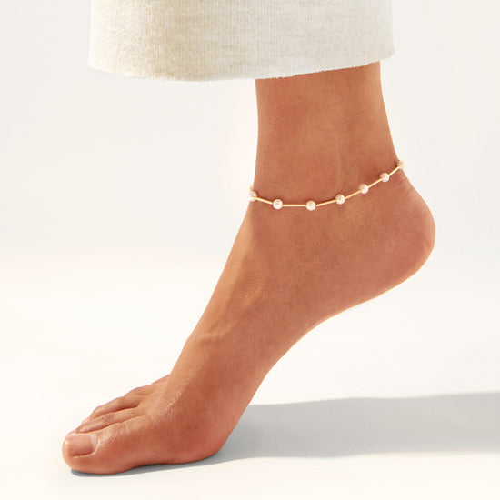 Load image into Gallery viewer, Sylvie Anklet- Gold
