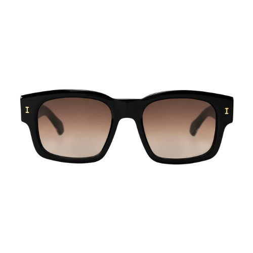 Vito Black/Gold w/ Brown Gradient Lenses