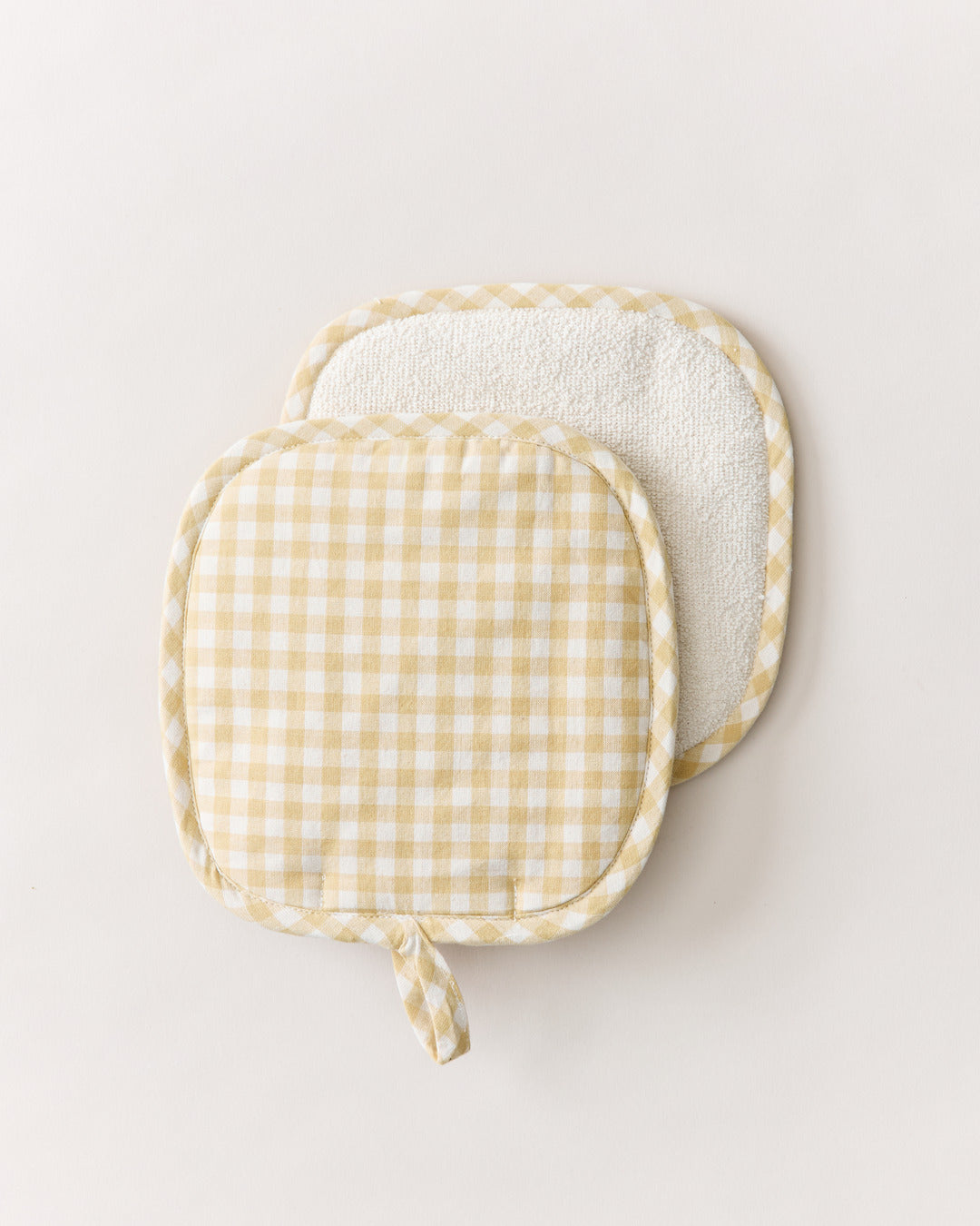 Petite Gingham Potholders