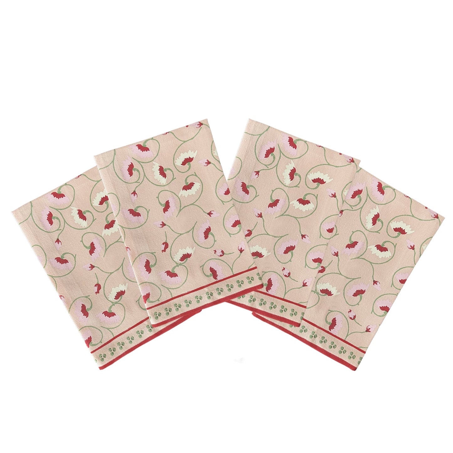 La Leccia Napkin (Set of 4) in Light Pink