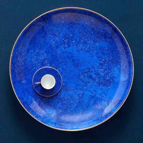 Lapis 18" Centerpiece Bowl | Blue