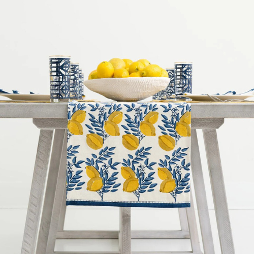 Lemon Vine Table Runner