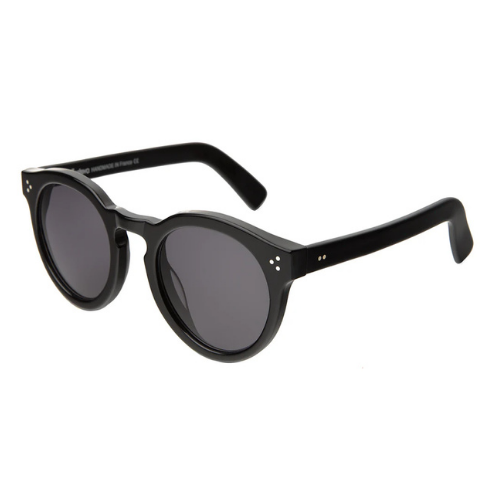 Leonard II Black w/ Grey Lenses