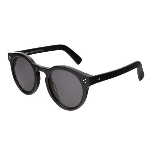 Leonard II Black w/ Grey Lenses