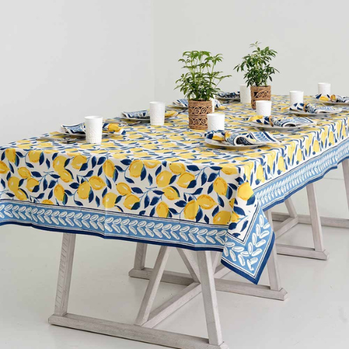 Mod Lemon Tablecloth