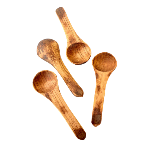 Rustic Masala Tea Scoops | Set of 4