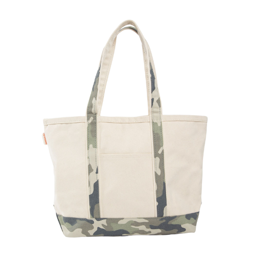 Medium Boat Tote with Camo