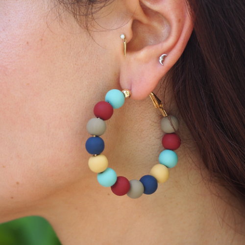 Clay Ball Hoops