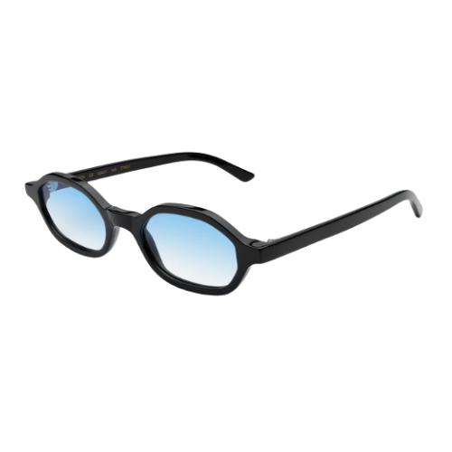 Munich Black w/ Blue Flat Gradient See Through