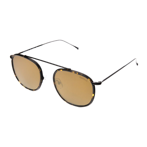 Mykonos Ace Flame Black w/ Gold Flat Mirror