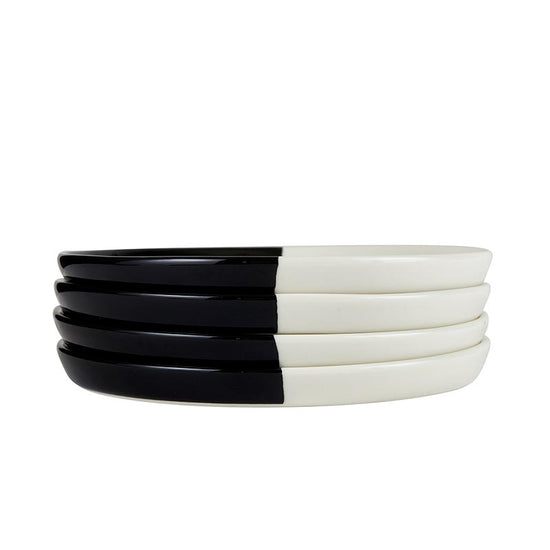 Dipped Plates - Glossy Black/Glossy White