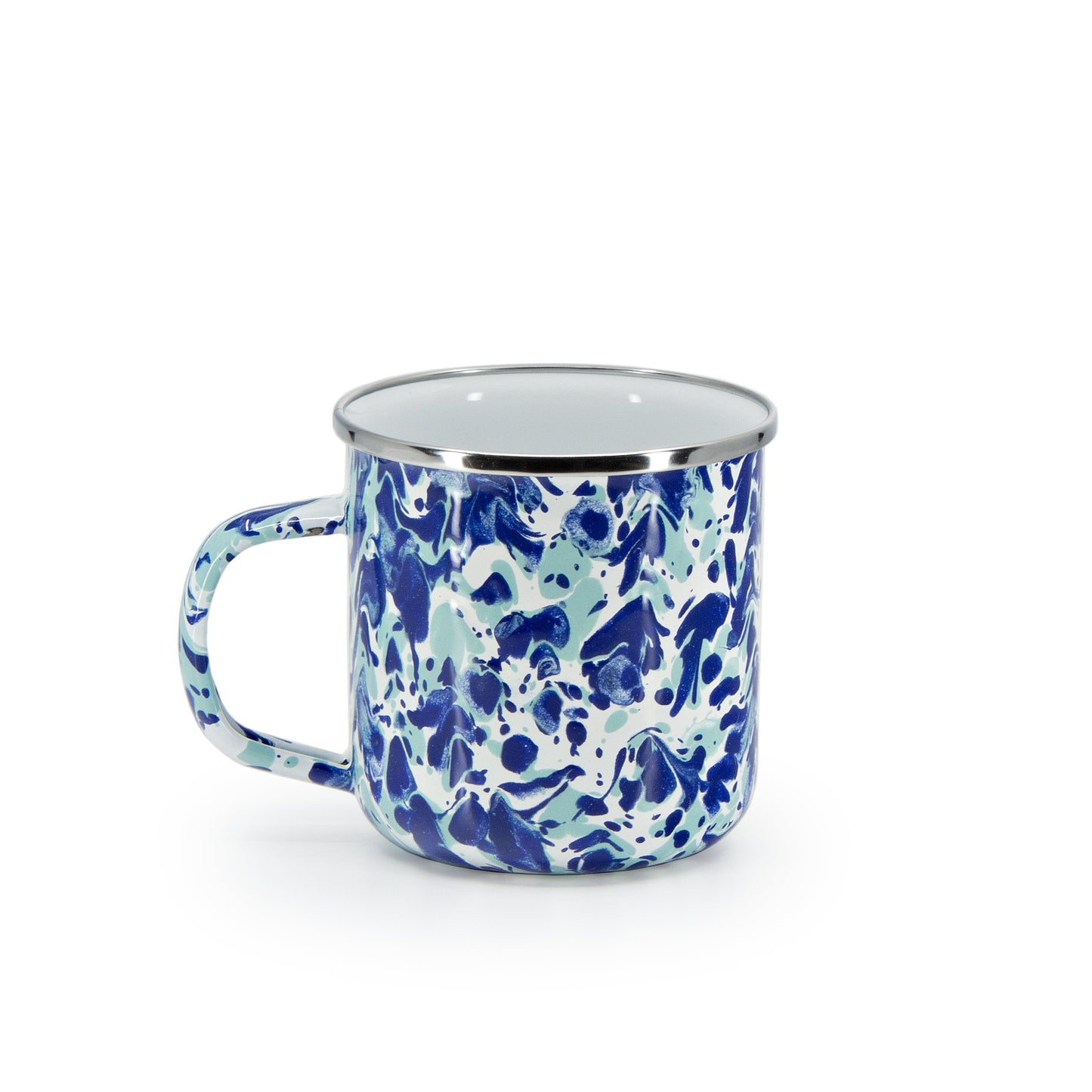 Ocean Swirl 12 oz Mugs - Set of 4