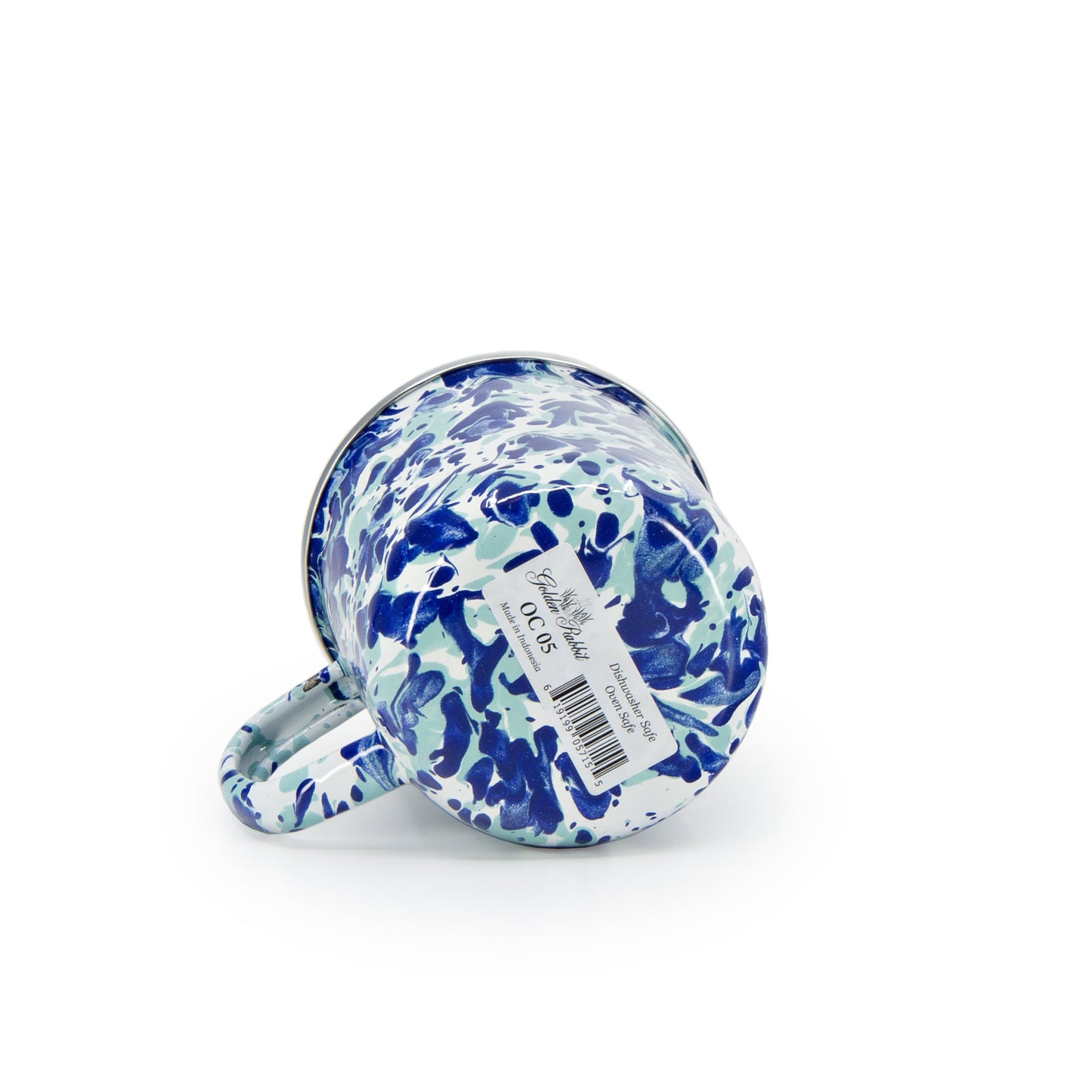 Ocean Swirl 12 oz Mugs - Set of 4