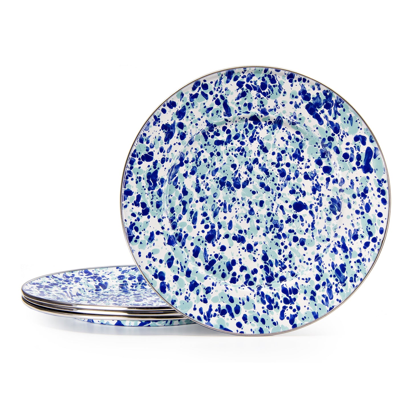 Ocean Swirl Dinner Plates - Set of 4