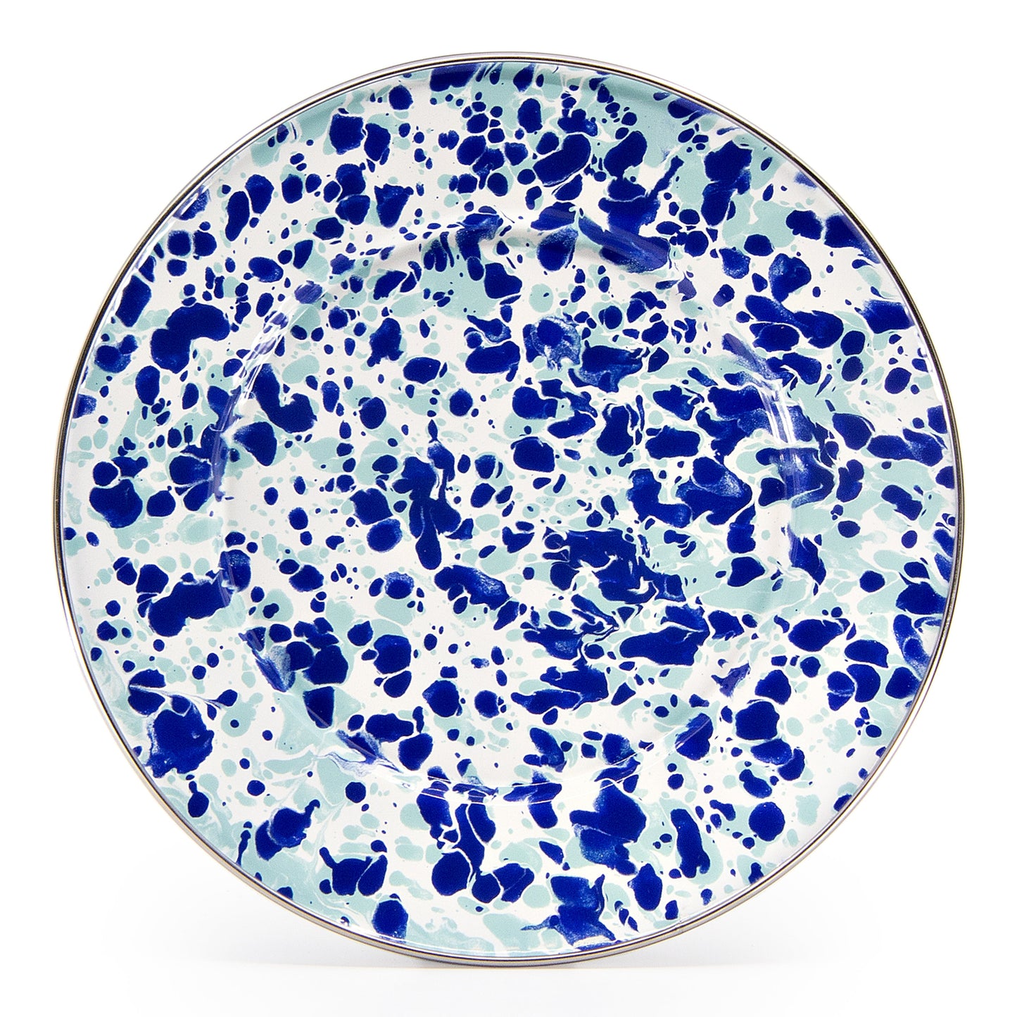 Ocean Swirl Sandwich Plates - Set of 4