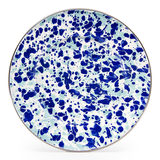 Ocean Swirl Sandwich Plates - Set of 4