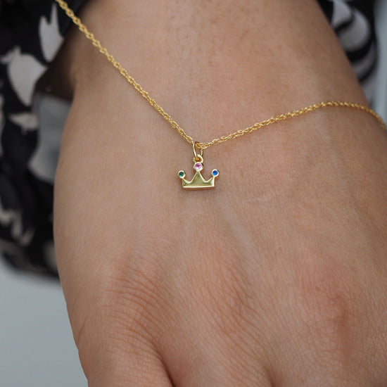 Gold Necklace & Charms