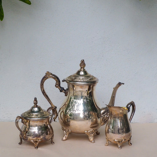 Vintage Silver Tea Set