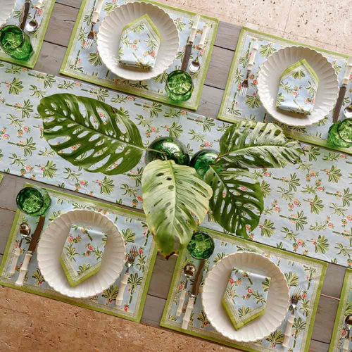 Palms & Pineapples Table Runner