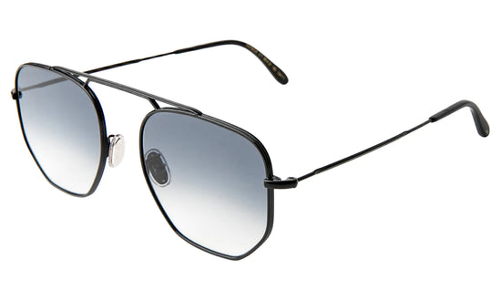 Load image into Gallery viewer, Patmos Black Grey - Flat Gradient Sunglasses
