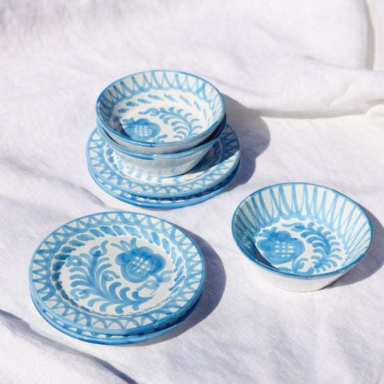 MINI bowl with hand painted designs