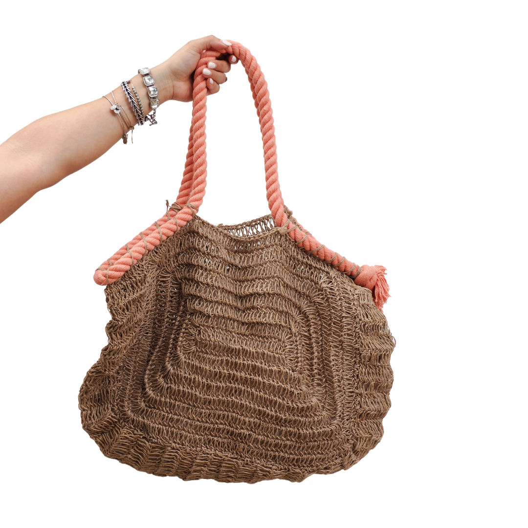 Amalfi Beach Bag with Rope Handle