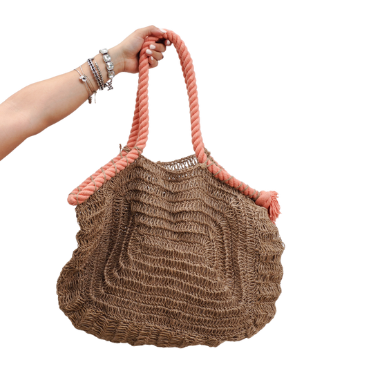 Amalfi Beach Bag with Rope Handle