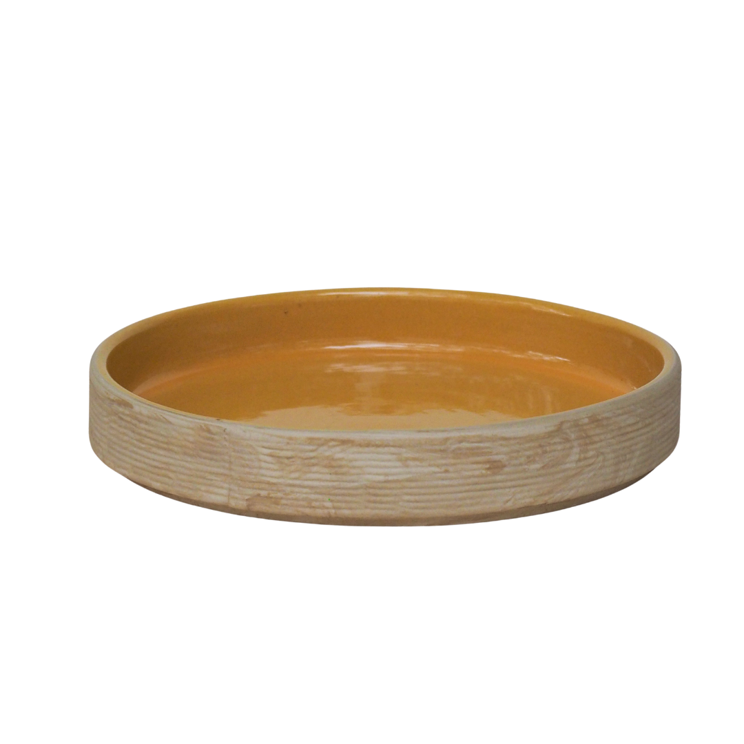 Amber Love Ceramic Pasta Bowl