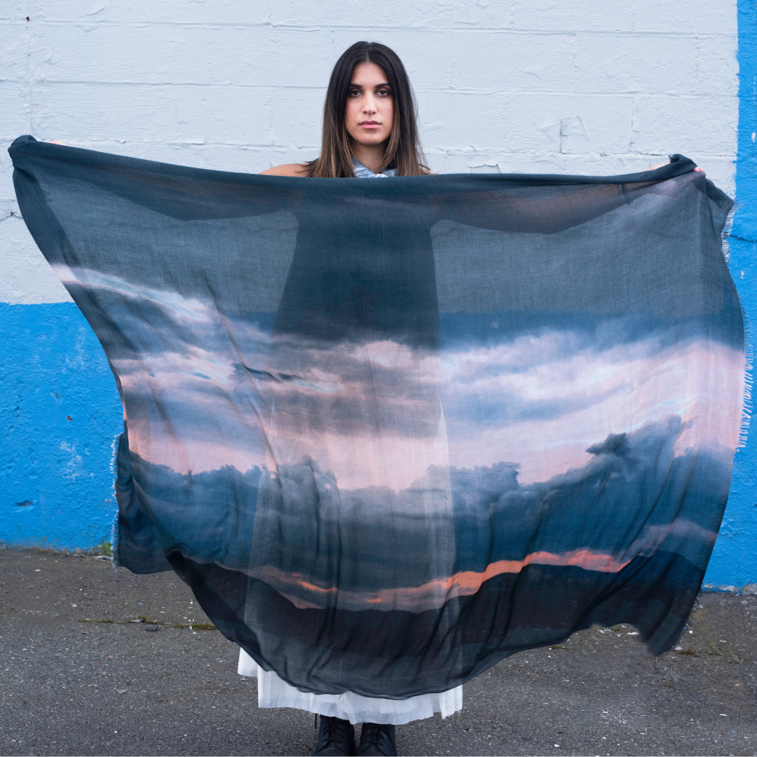 Load image into Gallery viewer, Mount Desert Island Scarf | 100% Felted Cashmere
