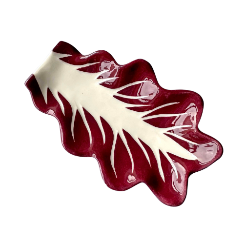 Radicchio Leaf Dish / Trinket Bowls