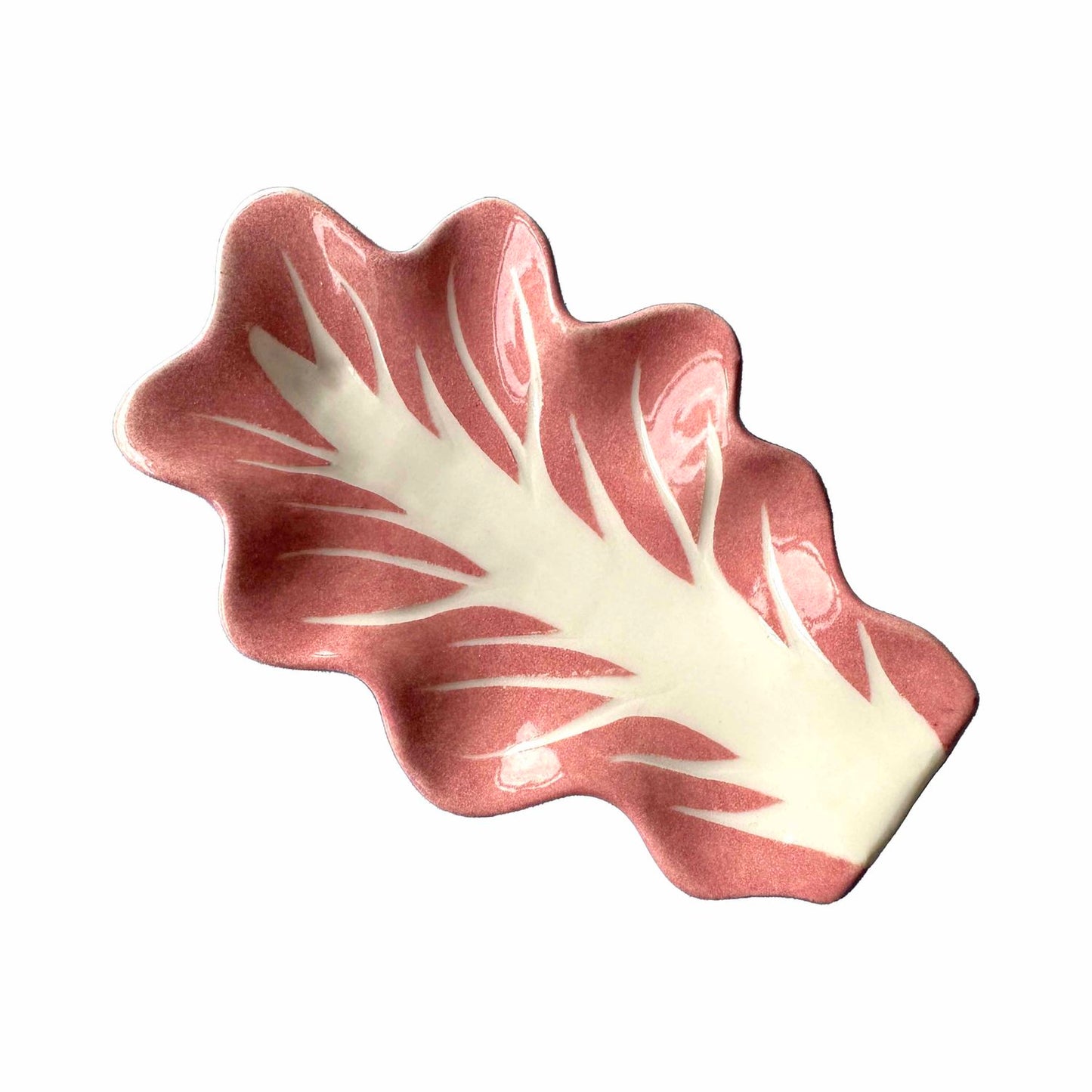 Radicchio Leaf Dish / Trinket Bowls