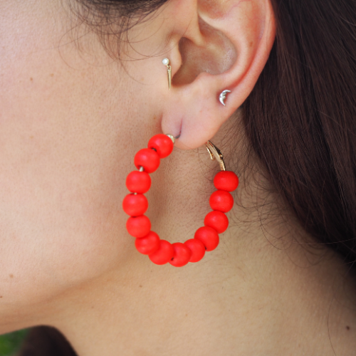 Clay Ball Hoops