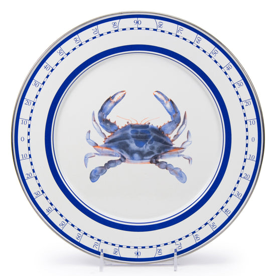 Blue Crab Chargers - Set of 2