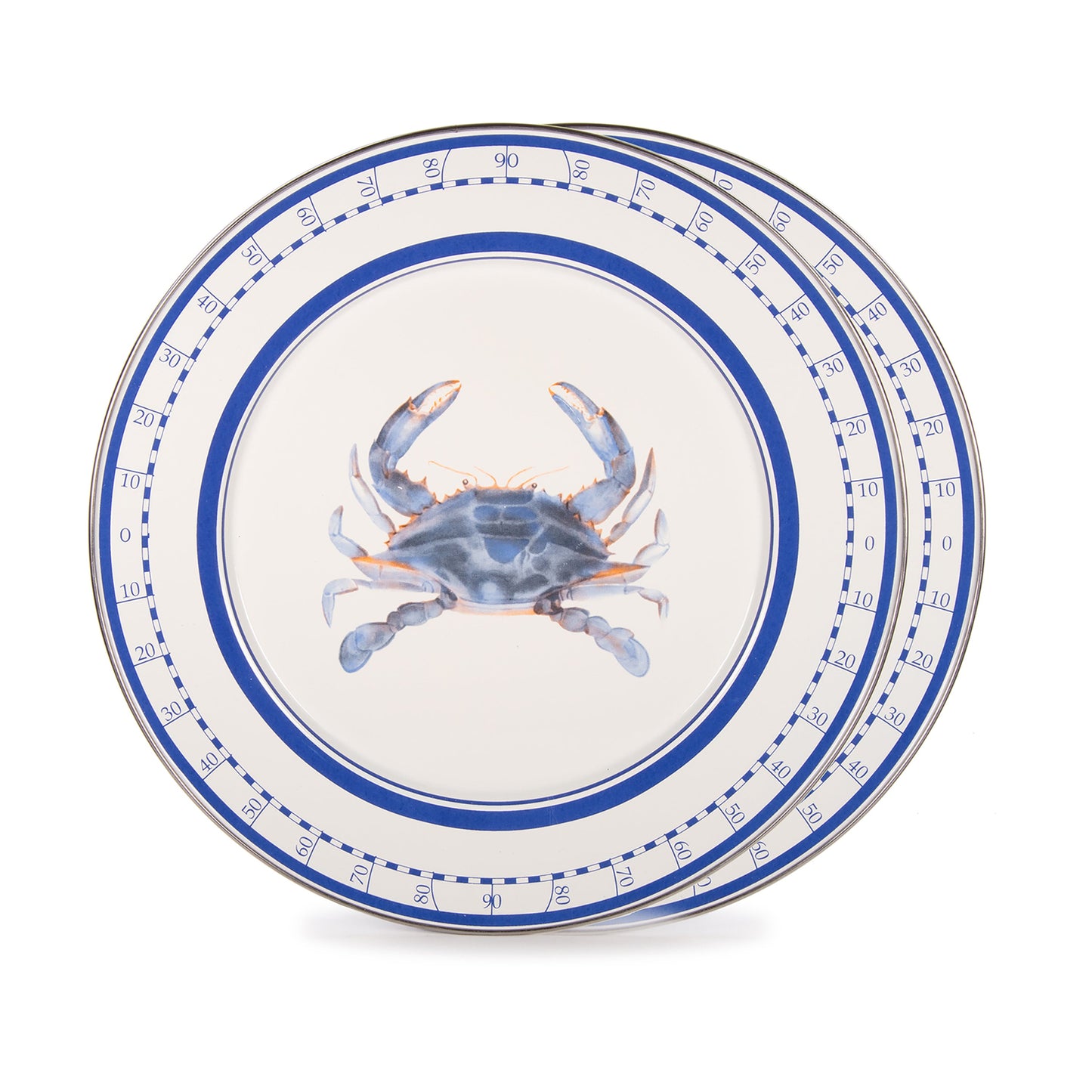 Blue Crab Chargers - Set of 2