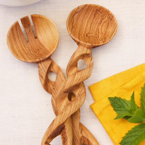 Twisted Salad Servers | Small