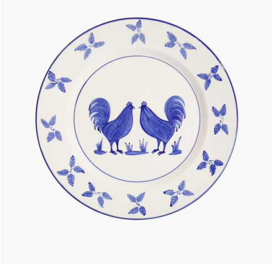 La Coquette Blue Dinner Plate - Set of 2