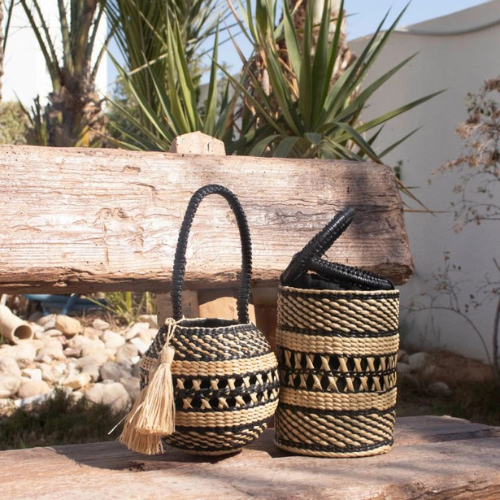 Shimla Bag Natural/Black