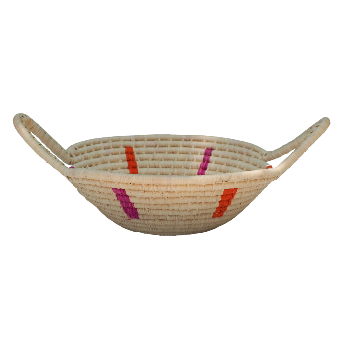 Handwoven Basket Table Centerpiece