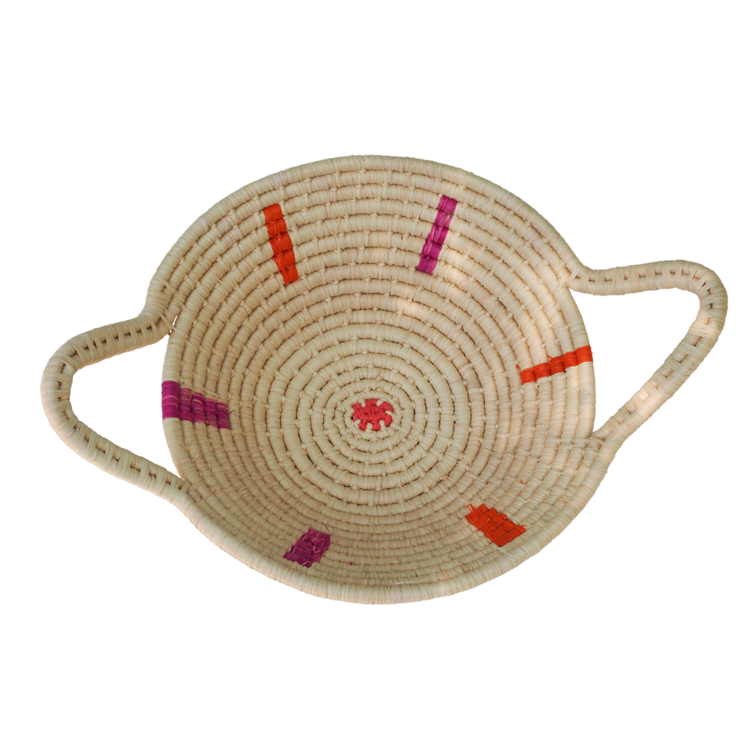 Handwoven Basket Table Centerpiece