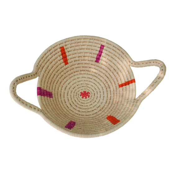 Handwoven Basket Table Centerpiece